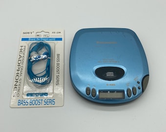Vintage Sony D-SJ15 CD Player: Yellow Sports Discman G-protection