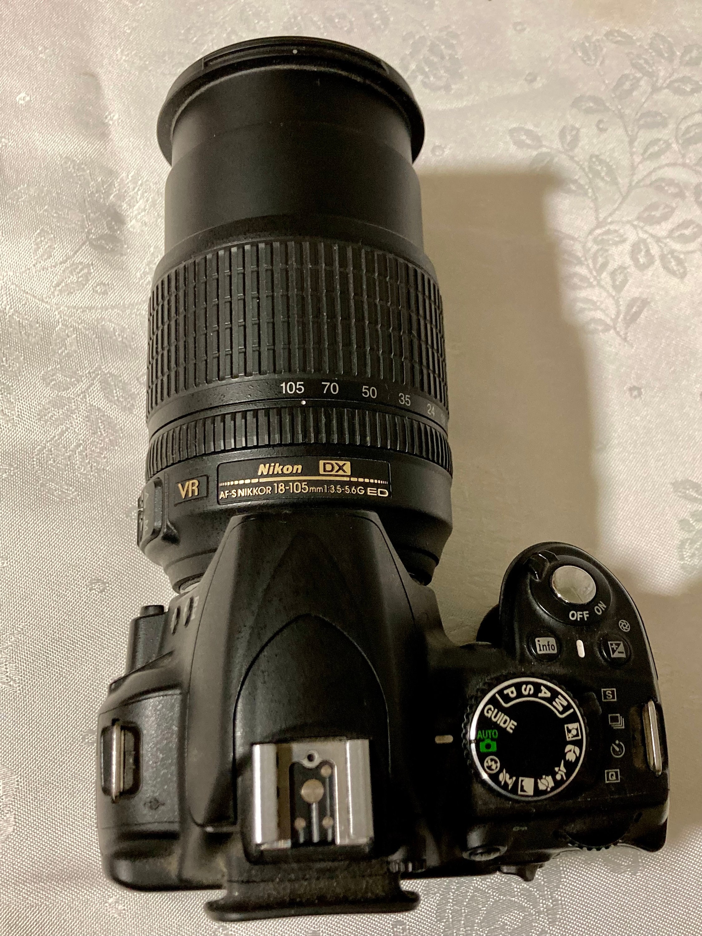 NIKON D3100,lens-afs Nikkor 18-105 Mm 13.5-56G E D - Etsy