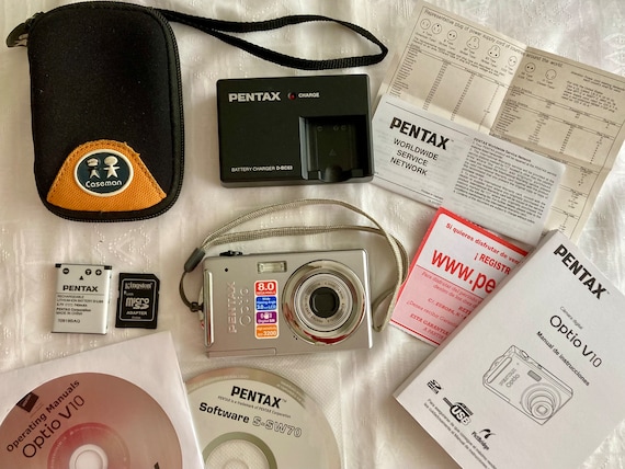 PENTAX Optio V10 Camera - Etsy