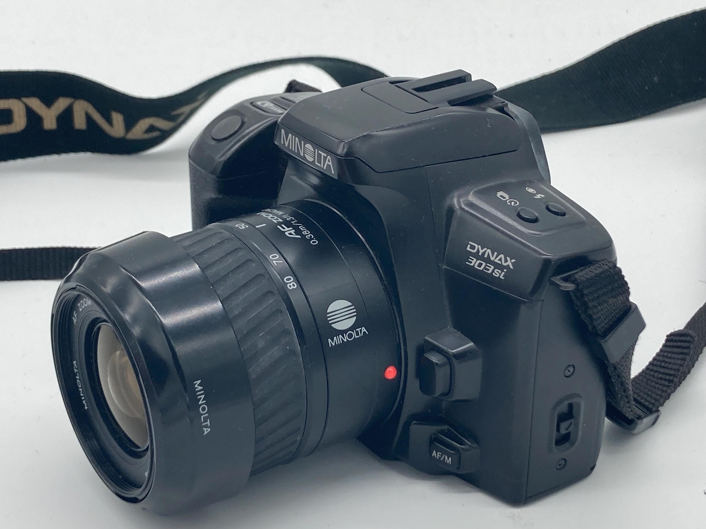 MINOLTA DYNAX 303si AF Zoom 0.38m/1.3ft Macro - 35-80mm 1:4-5.6 - Etsy