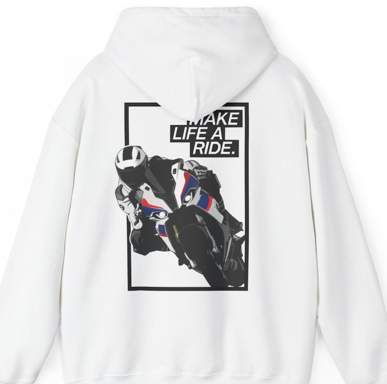 BMW S1000RR Hoodie Motorcycle - Etsy