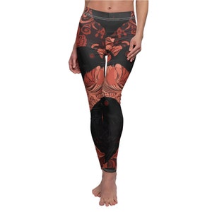 GothiCally Casual Leggings - Raven