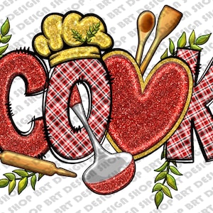 Cook Png, Cooking Png, Chef Sublimation, Chef Kitchen, Kitchen Tools, Love Cooking, Western Cook Png, Sublimation Designs, Digital Download