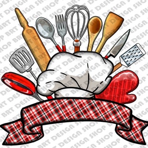 Kitchen Tools Png, Chef Png, Personalized Kitchen Tools Png, Kitchen Life, Cooking Png, Kitchen Png, Sublimation Designs, Digital Download