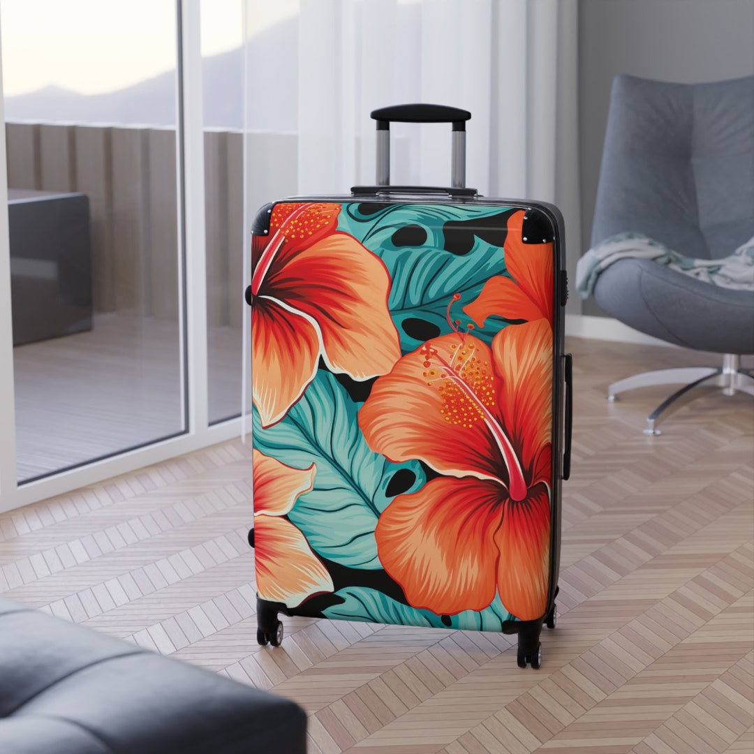 Travel Girl Luggage Black Girl Luggage Boss Chic Etsy