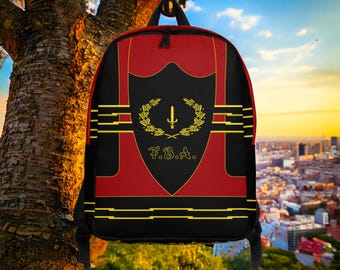 Black American Heritage Flag Backpack