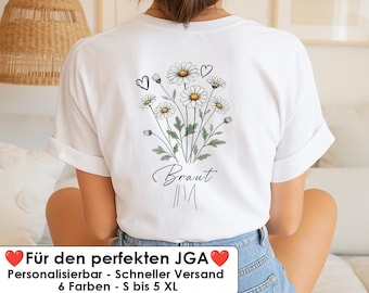 JGA Shirts Frauen - Braut T-Shirt - Bride to be - Team Braut Shirt - Junggesellinnenabschied - Team Braut Shirt - Jga Ideen - Braut und