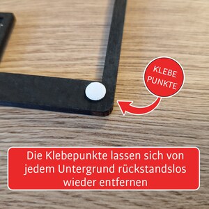 Dekoring Familienschild Türschild Familie personalisiert Haustürschild Flur Eingang Türdeko Türdekoration Weihnachtsgeschenk OHNE BLUMEN Bild 9