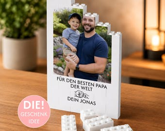 Personalized Best Dad Gift - Photo Gift for Dad - Birthday Gift - Christmas Gift for Dad from Kids - Photo Puzzle