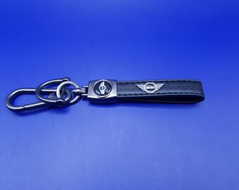 Mini car keyrings key chain logo