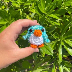 CUSTOMIZABLE Crochet Pocket Penguin