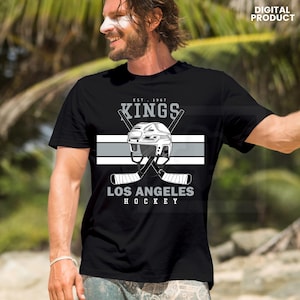 Los Angeles Game Day Png, Kings Hockey Png, Los Angeles Hockey Png, American Hockey Design, Gifts for Sport Lovers, Gameday Png