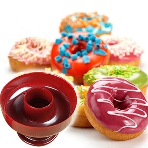 Mn Donut Maker, Non-Stck Donut Maker Machne For Makes 7 Doughnuts