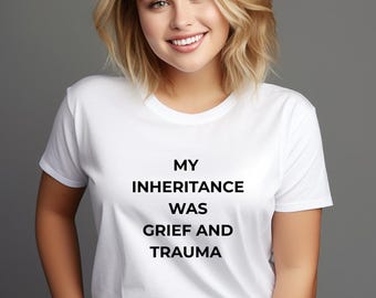 Inheritance Trauma PNG | Dark Humor Sublimation File (Digital Download)