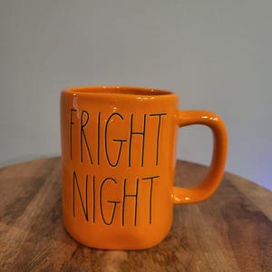 Tazza arancione di Halloween di Rae Dunn Fright Night