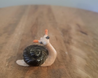 Keramik Schnecken Figur