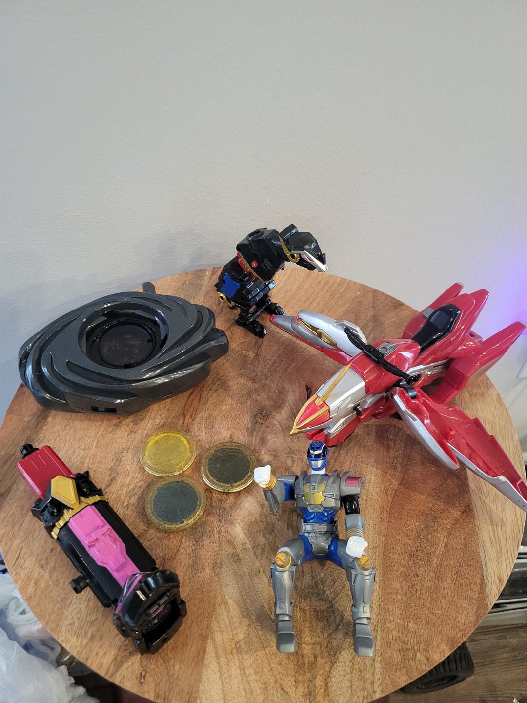 Random Power Rangers Power Rangers Random Pieces Pink Zord Part, Figure, Morphor, Power ...