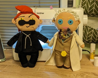 Handmade Ineffable husbands plushies | Good Omens | Aziracrow