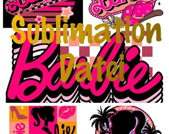 Sublimation file Barbie