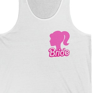 Barbie Bride Tank, Bride Tank, Bachelorette Party Shirt