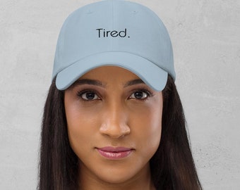 Tired Baseball Hat Sleepy Hat Nap Hat Holiday Gift Sports Hat