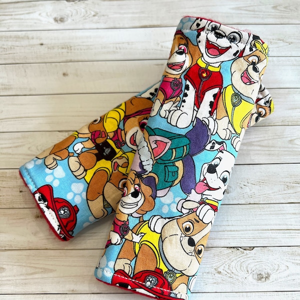 Paw Patrol Car Seat Strap Covers