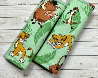 Lion King car seat strap covers