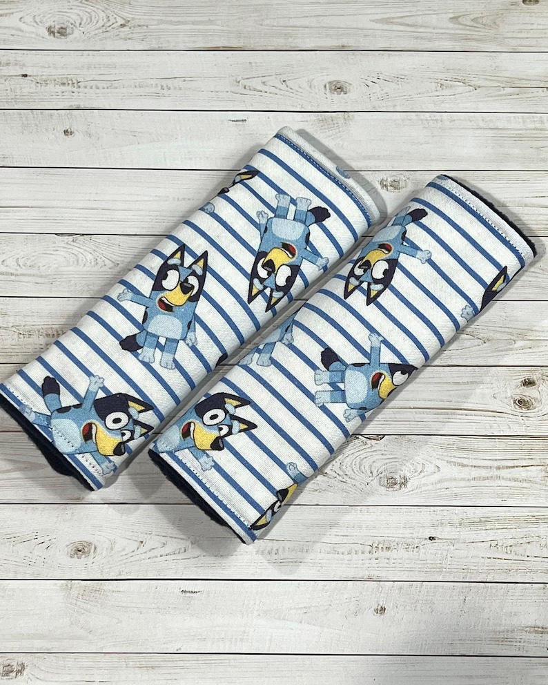 Bluey Car Seat Strap Covers Etsy