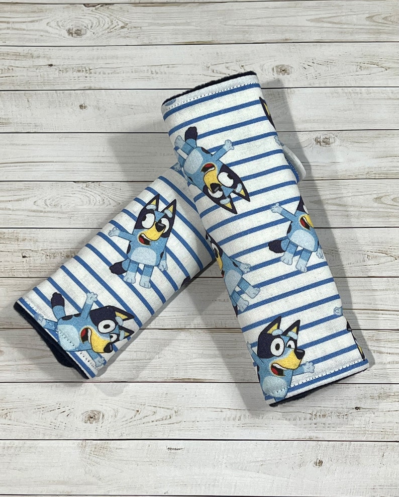Bluey Car Seat Strap Covers Etsy