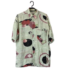 Vintage 90s Carlo Comberti colorful shirt