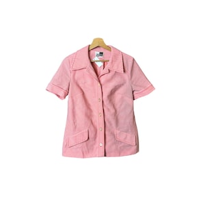 Erstaunlicher (B156) Vintage 70er Jahre Kurzarm Blazer.