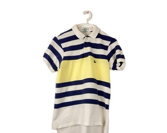 Vintage 80s Lacoste Izod woman polo shirt
