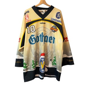 Jahrgang 2004 EFC München x Ochsner #10 Robin Riemel Eishockey Trikot