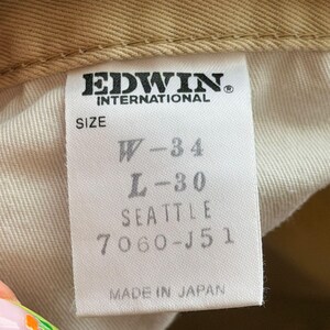 Vintage 90-tals Edwin-jeans tillverkade i Japan bild 11