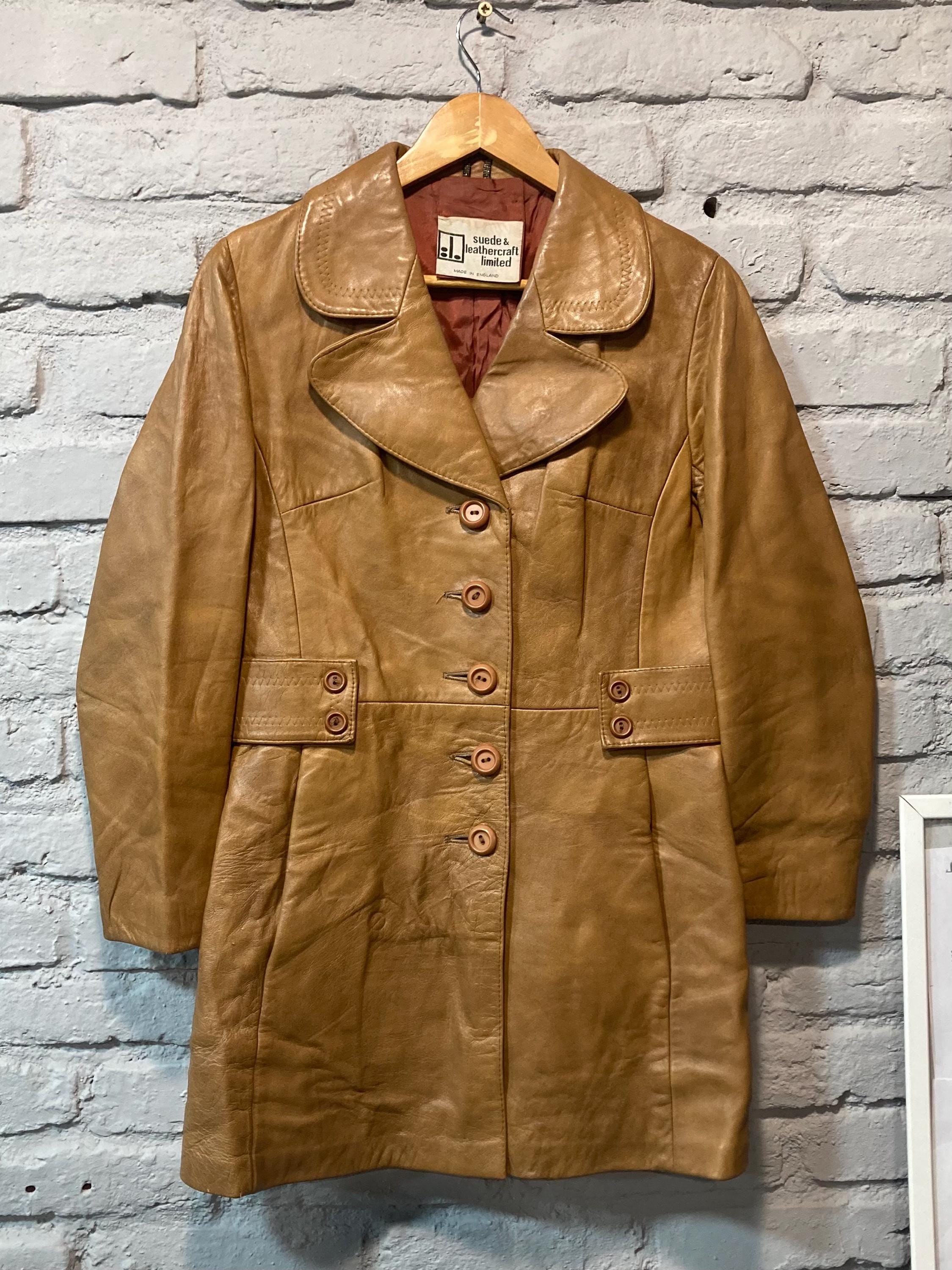 Vintage / 60's / Suede / Leathercraft / Limited / Leather / Coat