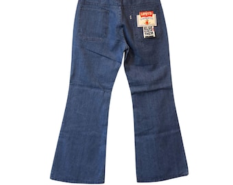 Vintage jaren 70 Levi's Bell Bottoms Deadstock white tab Shipmates jeans