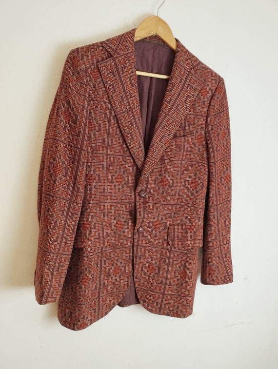 Amazing Vintage 70's custom made blazer - image 8