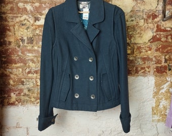 Amazing Vintage Tommy Hilfiger women wool peacoat L