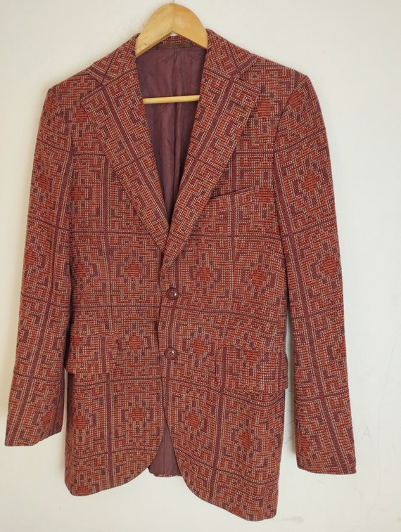 Amazing Vintage 70's custom made blazer - image 2