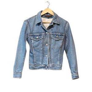 Katharine Hamnett Denim Jacket - Etsy