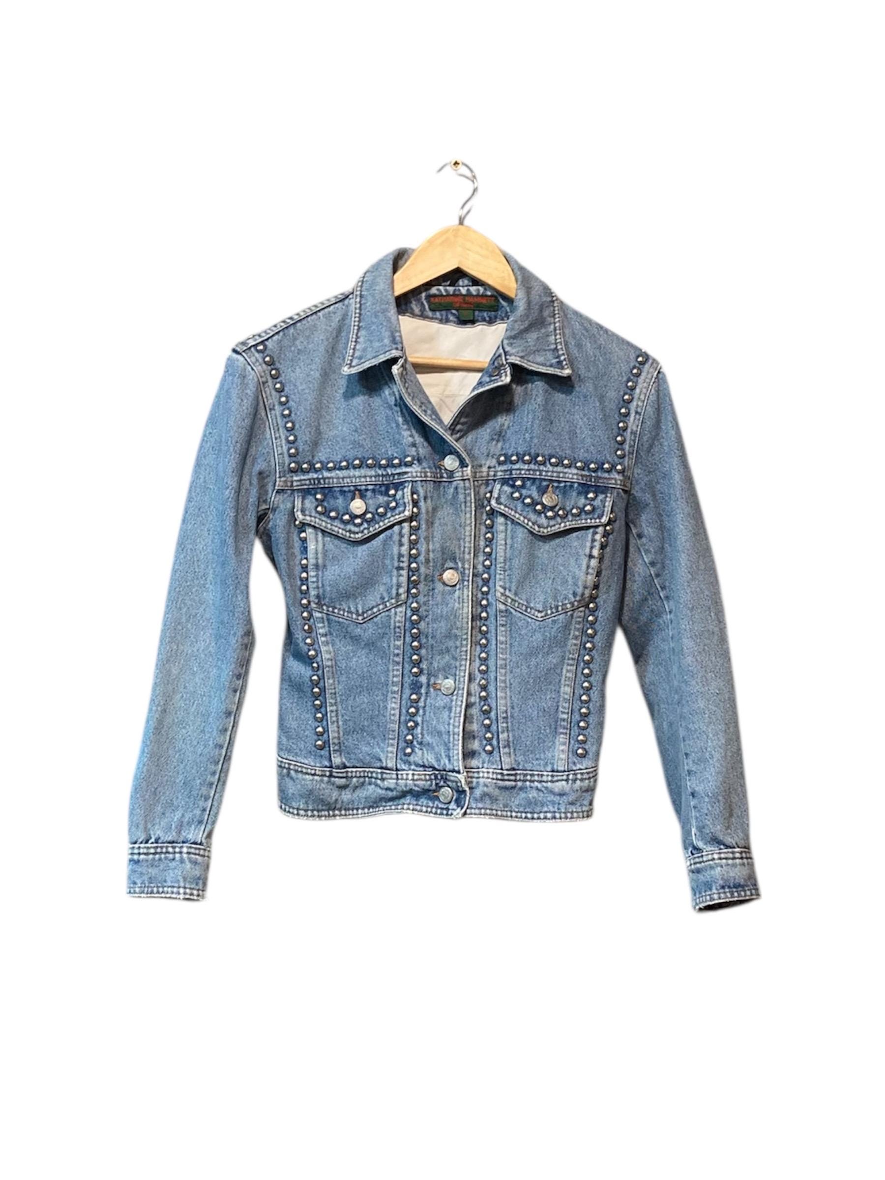 ジャケット・アウター 2000s katharine hamnett london denimcoat Katharine Hamnett Denim Jacket - Etsy