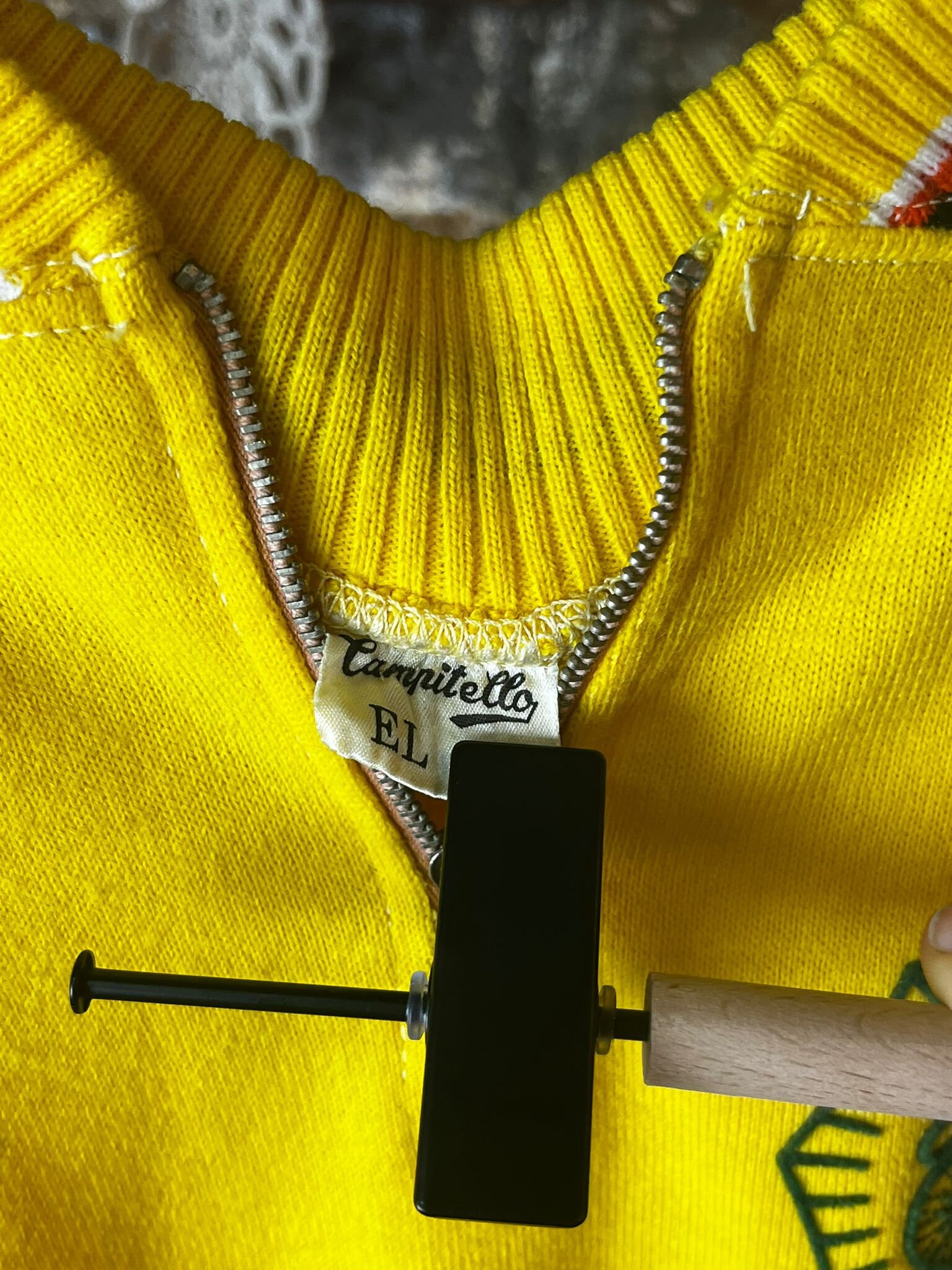 Vintage / 80's / Campitello / Cycling / Jersey / Polyacrylic Vintage / 80's / Campitello / Cycling / Jersey / Polyacrylic