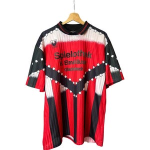 Uhlsport Team - Maglietta A Maniche Corte, Girocollo, 100% Cotone, Nero, Per Allenamento E Tempo Libero