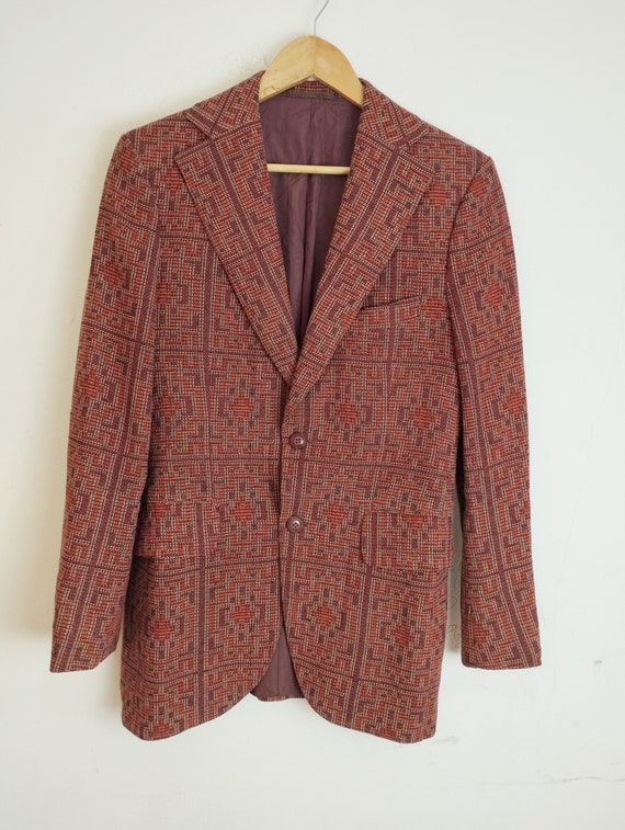 Amazing Vintage 70's custom made blazer - image 7