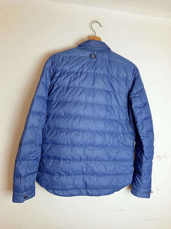 Montecore Packable Down Jacket Men S Blue Lightwe… - image 7