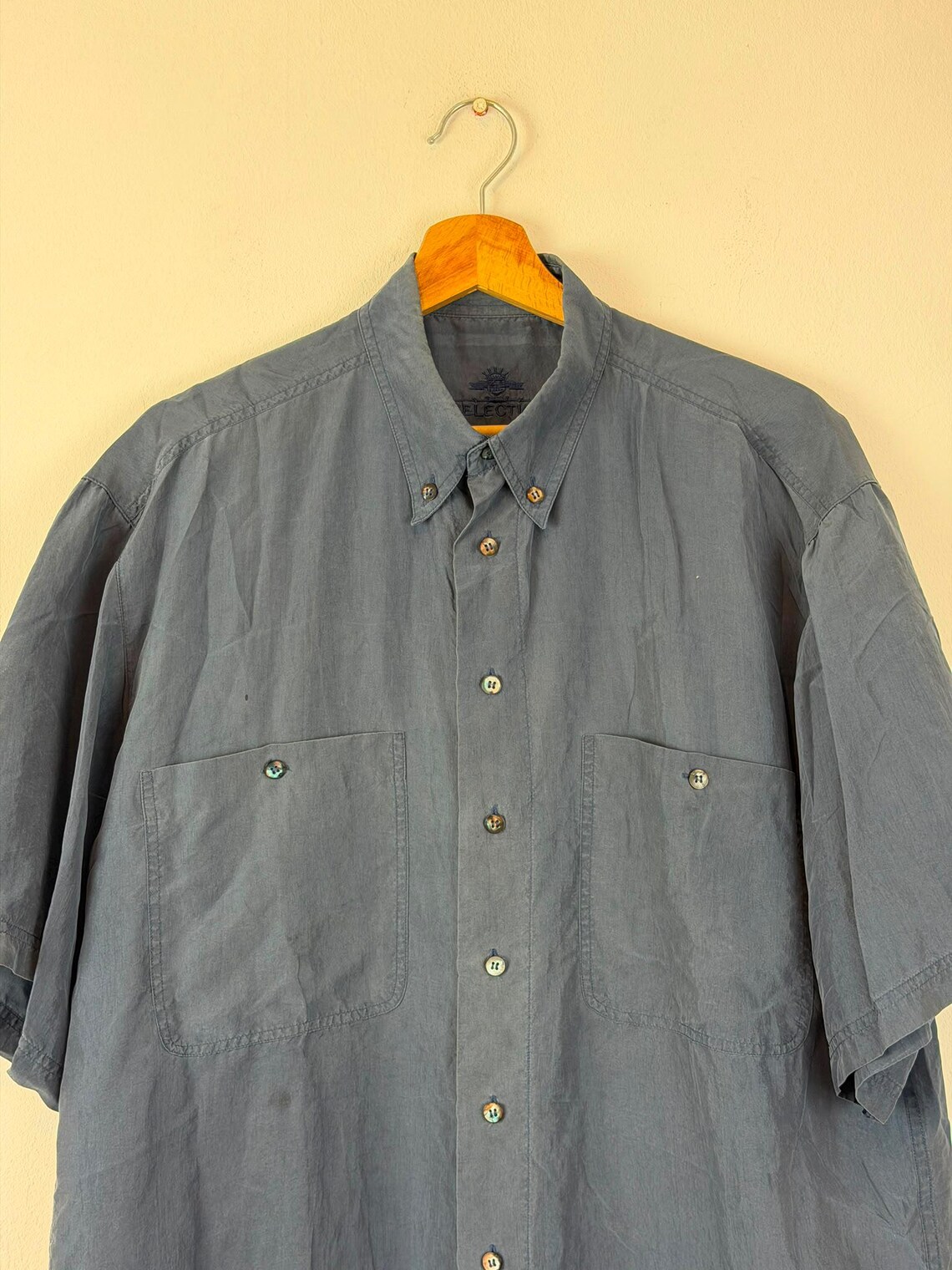 Vintage 90s Selection silk shirt, Foto 3 von 5