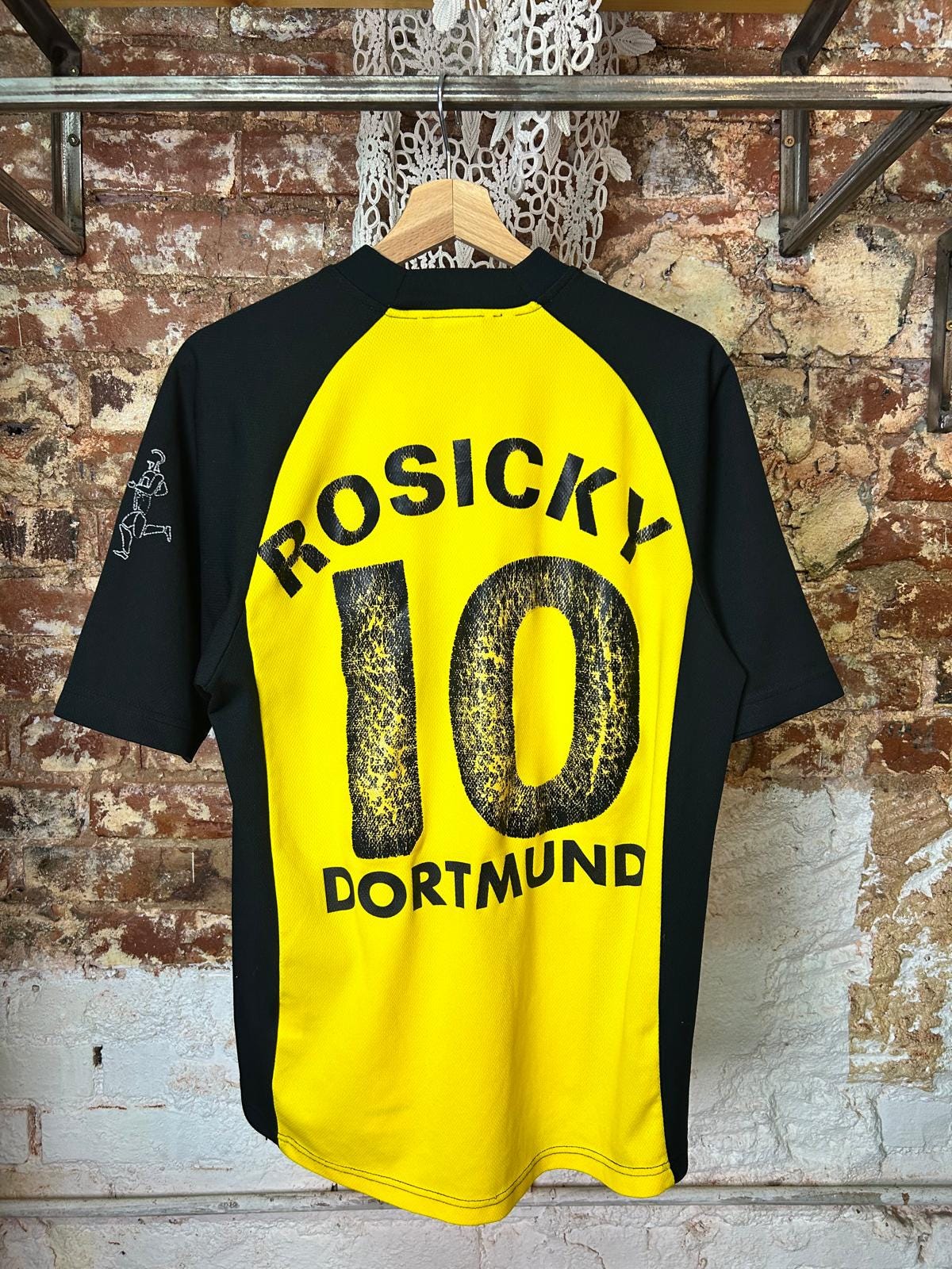 Vintage Rosicky Borussia Dortmund Jersey, 2001/2002, #10, Size M 