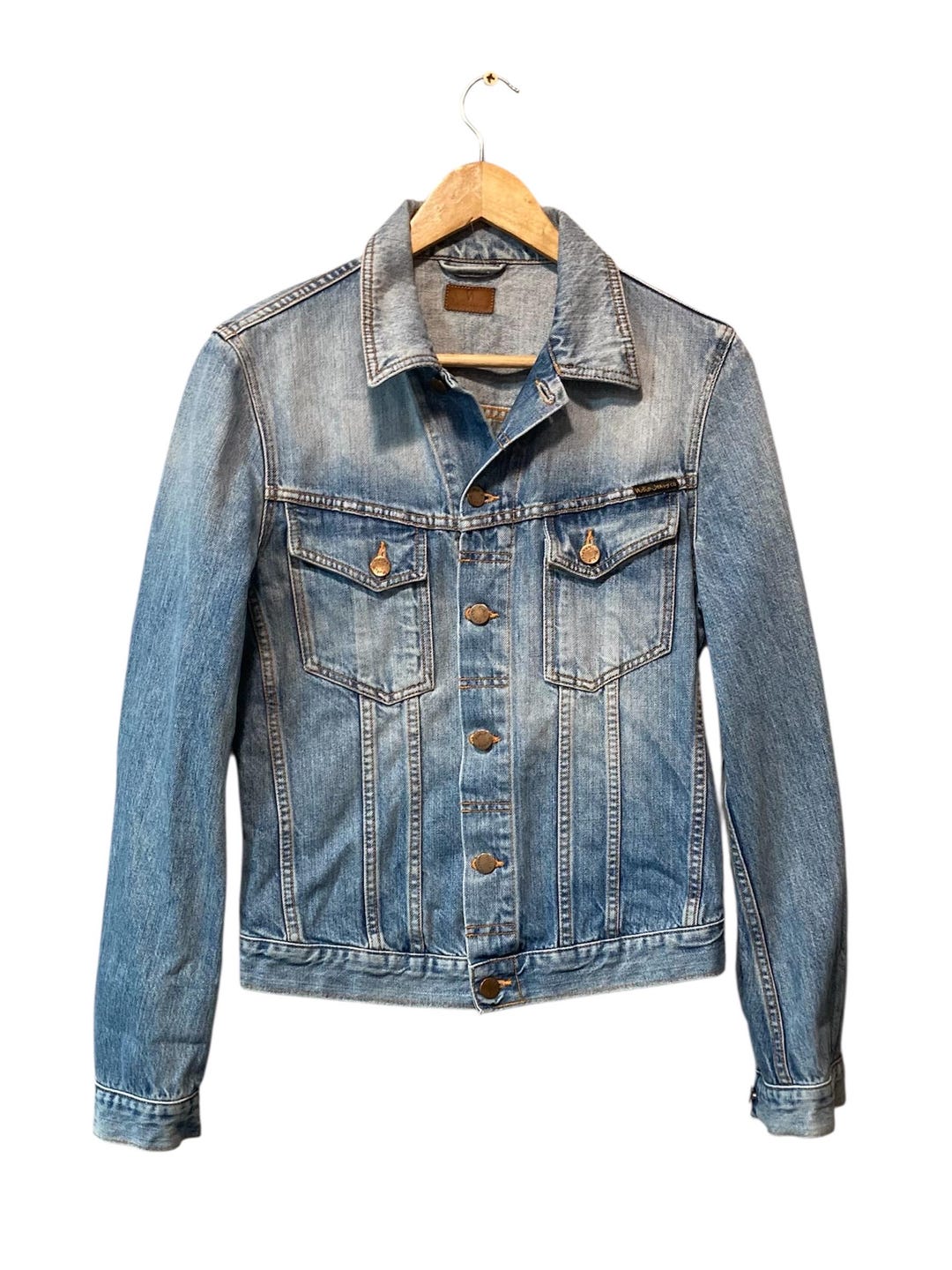 Nudie Jeans PERRY ORG.コーティングデニムジャケット Nudie / Jeans / Perry / Denim / Jacket / Organic / Cotton