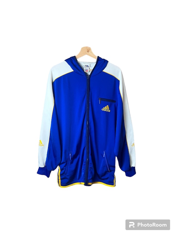 Vintage 90er Jahre Adidas Basketball Track Top Etsy