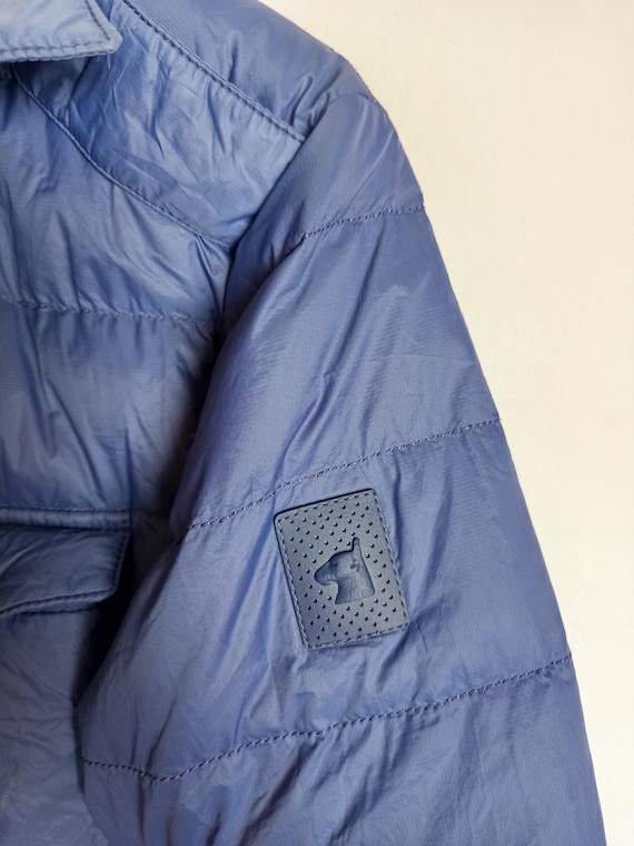 Montecore Packable Down Jacket Men S Blue Lightwe… - image 16